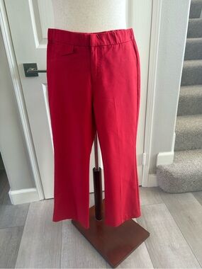 Zara | Cropped Dress Pants | Red | sz L | Excellent Condition